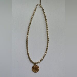 Gold Rope Chain Necklace Classic Design